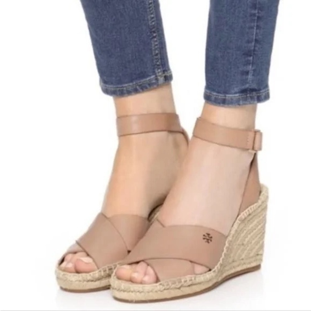 Tory Burch Bima  Espadrille Wedge Sandal